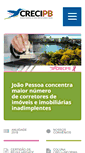 Mobile Screenshot of creci-pb.gov.br